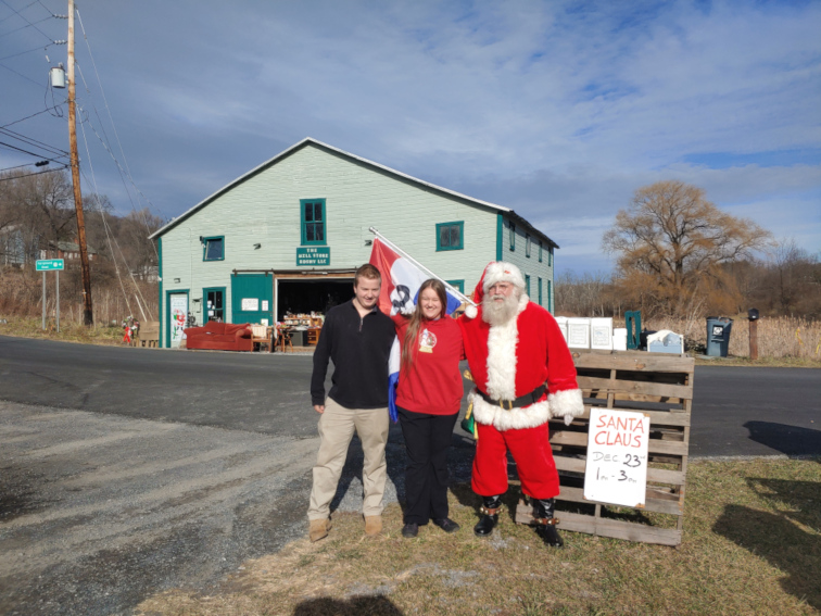 Santa Claus Stopped By!